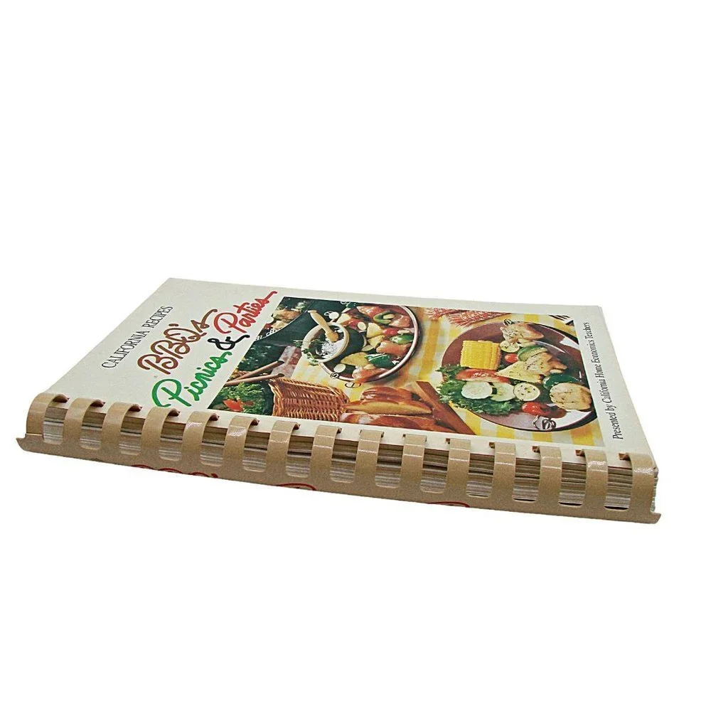 Vintage Spiral California Recipes BBQ’s Picnics & Parties Cookbook Cooking 1991 - Picture 4 of 12